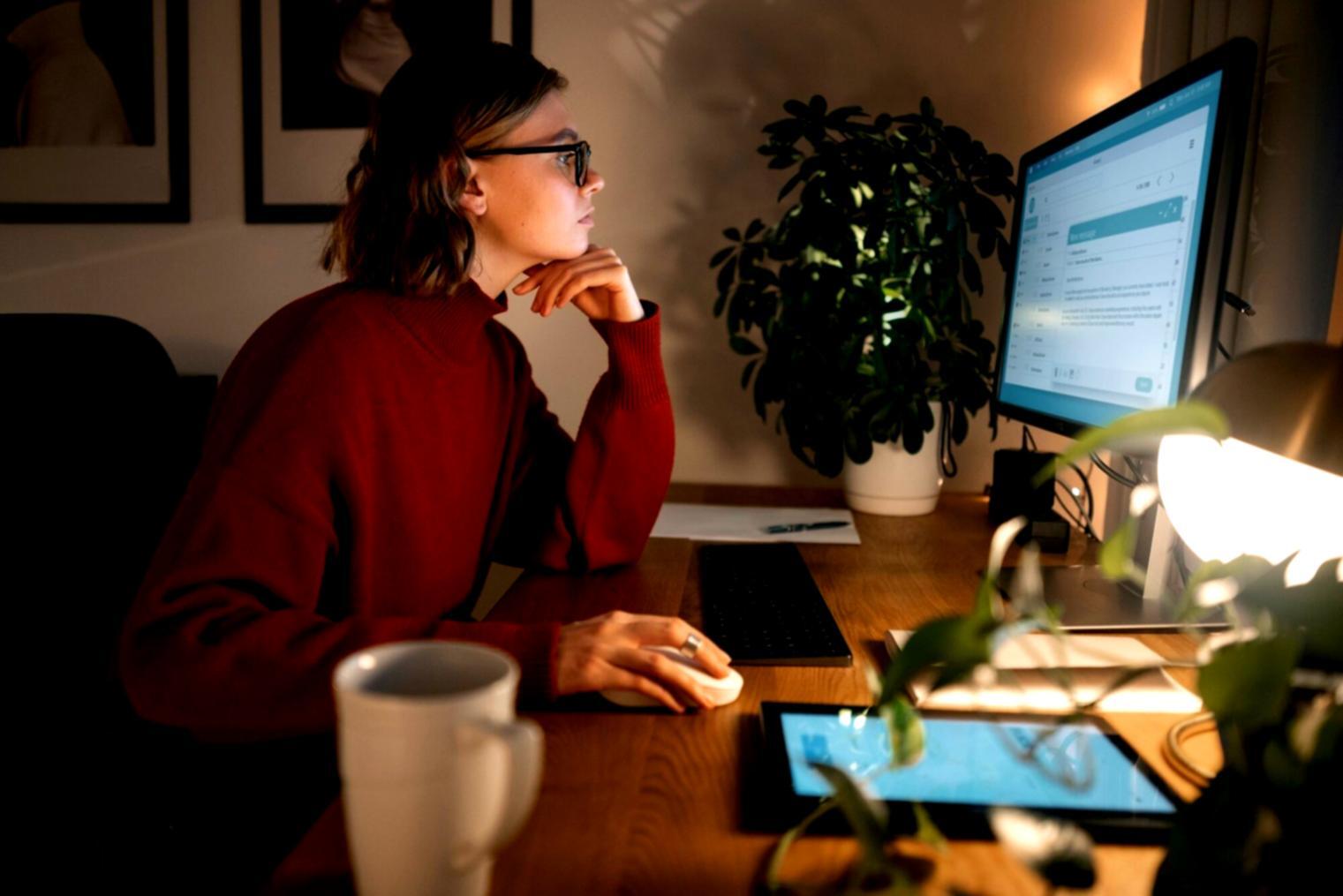 Investment planning session with financial documents and analysis tools